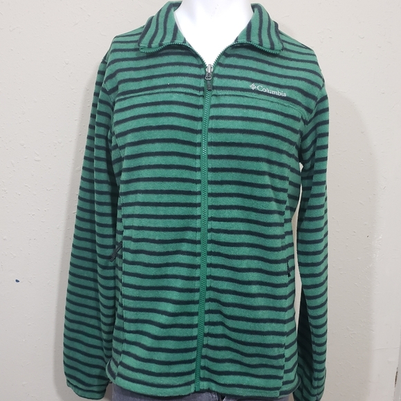Columbia fleece men zip up sweater size M - Picture 1 of 8